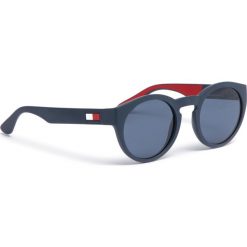 Okulary przeciwsłoneczne TOMMY HILFIGER - 1555/S Blue Rssbia 8RU. Okulary przeciwsłoneczne męskie marki Tommy Hilfiger. W wyprzedaży za 339.00 zł.