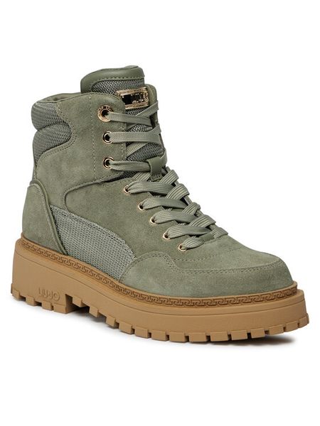 Liu Jo Trapery Rumi 07 SA4003 PX027 Zielony. Zielone śniegowce i trapery damskie Liu Jo, ze skóry. Za 659.99 zł.