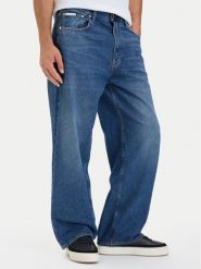 Calvin Klein Jeans Jeansy LV04RH746G Niebieski Baggy Fit. Niebieskie jeansy męskie Calvin Klein Jeans. Za 368.99 zł.