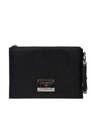 LOVE MOSCHINO Torba na laptopa JC5312PP1MLN100A Czarny. Czarne torby na laptopa damskie Love Moschino, bez wzorów, z materiału. Za 269.99 zł.