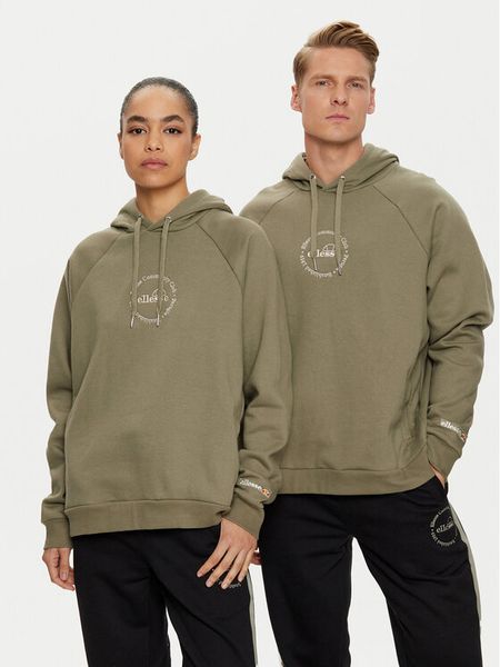 Ellesse Bluza Unisex Barcelona SHX21062 Zielony Regular Fit. Zielone bluzy męskie Ellesse, m, bez wzorów, z bawełny, bez kaptura. Za 199.99 zł.