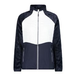 Damski polar CMP Unlimitech Highloft. Białe kurtki damskie CMP, bez wzorów, z polaru, bez kaptura. Za 403.50 zł.