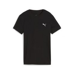 Koszulka damska HER PUMA Black. Czarne koszulki sportowe damskie Puma, xs, bez wzorów, z bawełny, bez kołnierzyka, bez ramiączek, na jogę i pilates. Za 186.00 zł.