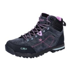 Buty turystyczne damskie wysokie CMP Alcor 2.0 Mid WP. Czarne obuwie sportowe damskie CMP, trekkingowe. Za 299.00 zł.