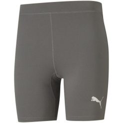 Spodnie Męskie Liga Base Layer. Szare legginsy sportowe męskie Puma, m, bez wzorów, trekkingowe. Za 159.99 zł.