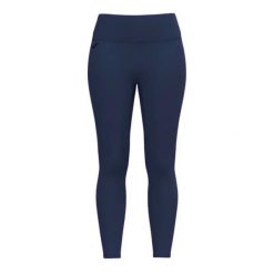 Długie legginsy damskie Joma granatowe. Niebieskie legginsy damskie 909, l, bez wzorów, z materiału. Za 93.50 zł.