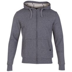 Bluza sportowa męska Joma Jungle. Szare bluzy męskie Joma, m, bez wzorów, z kapturem, trekkingowe. Za 79.99 zł.