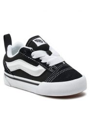 Vans Tenisówki Knu Skool Elastic Lace VN000D0K6BT1 Czarny. Czarne buty sportowe dziewczęce Vans, bez wzorów, z materiału, bez zapięcia. Za 179.99 zł.