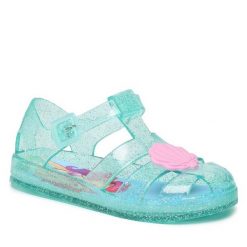 Sandały Disney Classics. Zielone sandały dziewczęce Disney Classics, bez zapięcia. Za 69.99 zł.