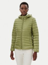 Geox Kurtka puchowa Jaysen W5525B T3146 F3275 Zielony Regular Fit. Zielone kurtki damskie Geox, bez wzorów, z puchu, bez kaptura. Za 1,009.00 zł.