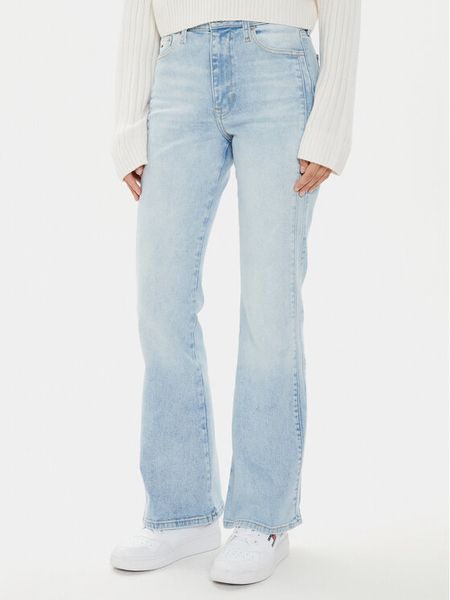 Tommy Jeans Jeansy Sylvia DW0DW19285 Niebieski Flare Fit. Niebieskie jeansy damskie Tommy Jeans. Za 339.99 zł.