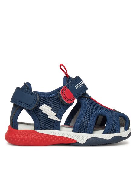 Primigi Sandały 7953233 Granatowy. Niebieskie sandały chłopięce Primigi, z materiału, bez zapięcia. Za 179.99 zł.