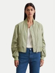 Marc O'Polo Kurtka bomber 506 1270 70033 Zielony Regular Fit. Zielone kurtki damskie Marc O'Polo, bez wzorów, z syntetyku, bez kaptura. Za 769.99 zł.