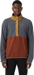 Bluza Helly Hansen Daybreaker Snap. Brązowe bluzy męskie Helly Hansen, na lato, xl, bez wzorów, z materiału, bez kaptura. Za 371.25 zł.