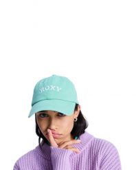 Czapka dla Kobiety SUMMER BREEZY Zielony. Zielone czapki i kapelusze damskie Roxy, bez wzorów, z bawełny. Za 129.99 zł.