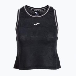 Koszulka tenisowa damska Joma Smash Tank Top W. Czarne koszulki sportowe damskie Joma, xl, bez wzorów, ze skóry, bez kołnierzyka, bez ramiączek, na fitness i siłownię. Za 109.99 zł.