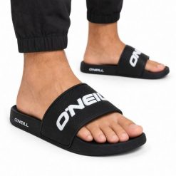Klapki męskie sportowe O'NEILL LOGO SLIDER MEN. Czarne klapki męskie O'Neill, z materiału, sportowe. Za 85.00 zł.