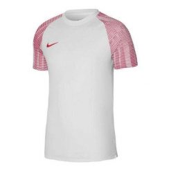Męska Koszulka Academy DriFIT. Białe koszulki sportowe męskie Nike, m, bez wzorów, bez kołnierzyka, bez ramiączek, trekkingowe. Za 140.99 zł.