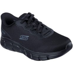 Buty sportowe męskie Skechers Bobs B Flex Glacial Edge. Czarne buty sportowe męskie Skechers, bez zapięcia, na fitness i siłownię. Za 390.00 zł.