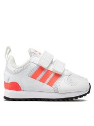Adidas Sneakersy Zx 700 Hd Cf I GY3300 Biały. Białe buty sportowe dziewczęce Adidas, bez wzorów, z materiału, bez zapięcia. Za 249.99 zł.