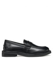 Geox Mokasyny D Serilda D56WYE 00043 C9999 Czarny. Czarne mokasyny damskie Geox, ze skóry. Za 349.99 zł.