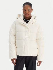 Tommy Hilfiger Kurtka puchowa WW0WW45739 Écru Regular Fit. Kurtki damskie Tommy Hilfiger, xl, bez wzorów, z puchu, bez kaptura. Za 1,199.00 zł.