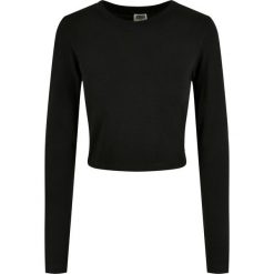 Damska koszulka z długim rękawem Urban Classics Organic. Czarne t-shirty damskie Urban Classics, bez wzorów, bez kołnierzyka. Za 149.00 zł.
