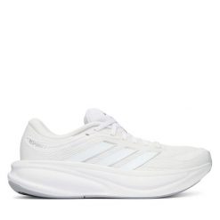 Buty do biegania adidas. Białe obuwie sportowe damskie Adidas, bez wzorów, do biegania. Za 299.99 zł.