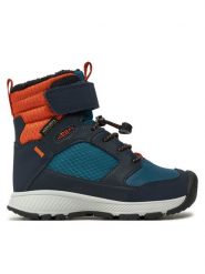 Keen Śniegowce Skua Waterproof Winter Boot 1029622 Granatowy. Niebieskie buty zimowe chłopięce Keen, bez wzorów, z materiału, bez zapięcia. Za 399.99 zł.