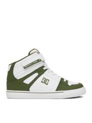 DC Shoes Sneakersy EO-PURE HI TOP EV BOYS DC01795301 Biały. Białe buty sportowe chłopięce DC Shoes, bez wzorów, ze skóry, bez zapięcia. Za 279.99 zł.