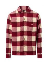 Dickies koszula flanelowa z zawartością wełny - Plaid Coaling Mężczyźni Comfort Fit czerwony, XS. Czerwone koszule męskie Dickies, m, bez wzorów, z wełny, klasyczne, bez kołnierzyka, bez ramiączek. Za 229.95 zł.