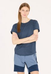 Koszulka damska Whistler Skylon. Niebieskie koszulki sportowe damskie Whistler, bez wzorów, z elastanu, bez kołnierzyka, bez ramiączek, na fitness i siłownię. Za 89.99 zł.