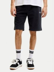 Jack & Jones Szorty sportowe Gordon 12288638 Czarny Regular Fit. Czarne krótkie spodenki sportowe męskie Jack & Jones, m, bez wzorów, z bawełny. Za 89.99 zł.