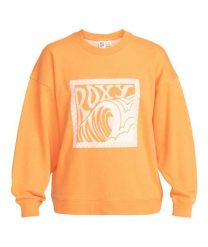 Bluza turystyczna damska Roxy Take Your Place. Brązowe bluzy sportowe damskie Roxy, m, bez wzorów, z bawełny, bez kaptura, snowboardowy. Za 332.50 zł.