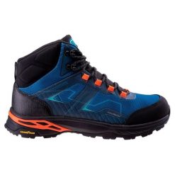 Męskie Wodoodporne Buty Turystyczne Endewa Mid Cut. Brązowe trekkingi męskie ELBRUS, trekkingowe. Za 414.99 zł.