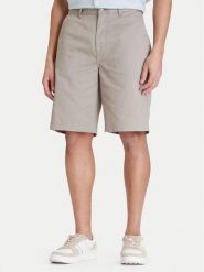 Calvin Klein Jeans Szorty materiałowe 90s LV04RD603G Beżowy Baggy Fit. Brązowe szorty męskie Calvin Klein Jeans, m, bez wzorów, z bawełny. Za 409.99 zł.