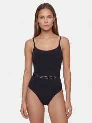 MICHAEL Michael Kors Strój kąpielowy MM06306 Czarny. Czarne kostiumy jednoczęściowe damskie MICHAEL Michael Kors, bez wzorów, z syntetyku. Za 843.99 zł.
