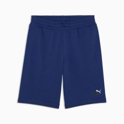 Spodenki sportowe męskie Puma ESS 2 COLOR NO.1 LOGO 10" TR 68471549. Niebieskie krótkie spodenki sportowe męskie Puma, m, bez wzorów, z bawełny. Za 108.13 zł.