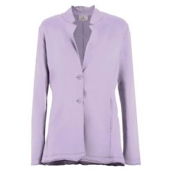 Bluza Deha Marynarka Damskie. Fioletowe bluzy damskie Deha, s, bez wzorów, z bawełny, bez kaptura. Za 361.99 zł.