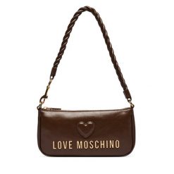 Torebka LOVE MOSCHINO. Brązowe torebki do ręki damskie Love Moschino, bez wzorów, klasyczne, bez dodatków. Za 879.99 zł.