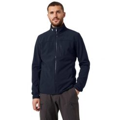 Kurtka Helly Hansen crew softshell 2.0. Niebieskie kurtki sportowe męskie Helly Hansen, s, bez wzorów, z softshellu, żeglarskie. W wyprzedaży za 571.65 zł.