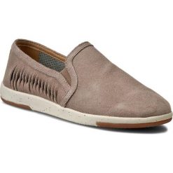 Półbuty EMU AUSTRALIA - Pemberton W11186 Mushroom. Brązowe półbuty damskie Emu Australia, z materiału. W wyprzedaży za 289.00 zł.