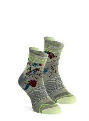 Skarpety trekkingowe Ortovox Alpine Light Quarter Socks. Zielone skarpety męskie ORTOVOX, bez wzorów, z elastanu. Za 86.89 zł.