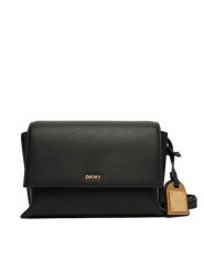 DKNY Torebka R533CM01 Czarny. Czarne listonoszki damskie DKNY, bez wzorów, ze skóry, bez dodatków. Za 1,229.00 zł.