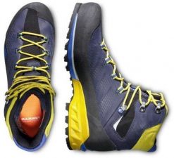 Buty wysokogórskie Mammut Kento Advanced High GTX - marine/mello. Trekkingi męskie Alpinus. Za 1,556.53 zł.