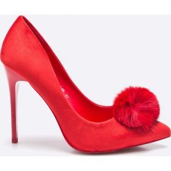 Answear - Szpilki Chc-Shoes. Szare szpilki damskie ANSWEAR, z materiału. W wyprzedaży za 59.90 zł.