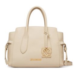 Torebka LOVE MOSCHINO. Białe torebki do ręki damskie Love Moschino, bez wzorów, klasyczne, bez dodatków. Za 1,009.00 zł.