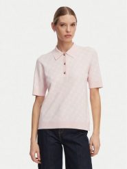 JOOP! Sweter Kella 30101736 Różowy jasny Regular Fit. Czerwone swetry damskie JOOP!, bez wzorów, z wiskozy, bez kołnierzyka, bez ramiączek, bez kaptura. Za 1,049.00 zł.