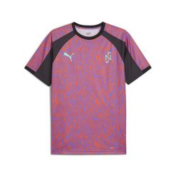 Męska koszulka piłkarska Neymar Jr Creativity PUMA. Fioletowe koszulki sportowe męskie Puma, m, bez wzorów, bez kołnierzyka, bez ramiączek, do piłki nożnej. W wyprzedaży za 126.00 zł.