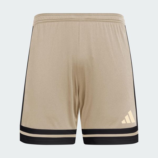 Szorty Squadra 25. Białe krótkie spodenki sportowe męskie Adidas, l, bez wzorów, z materiału, do piłki nożnej. Za 114.65 zł.
